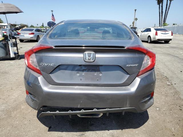 2HGFC2F81LH516413 - 2020 HONDA CIVIC SPORT GRAY photo 6