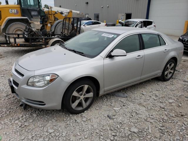 1G1ZC5E15BF168724 - 2011 CHEVROLET MALIBU 1LT SILVER photo 1