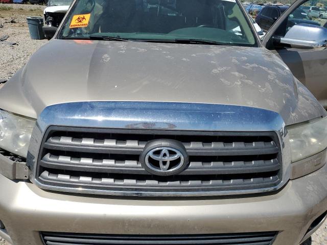 5TDBY64A18S008625 - 2008 TOYOTA SEQUOIA SR5 GOLD photo 12