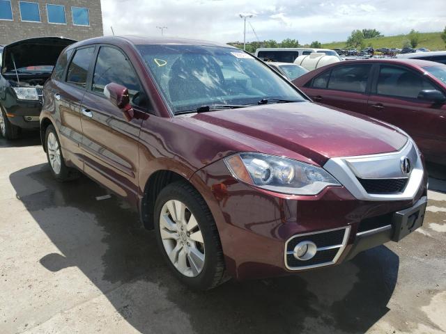 5J8TB1H25BA005700 - 2011 ACURA RDX BURGUNDY photo 4