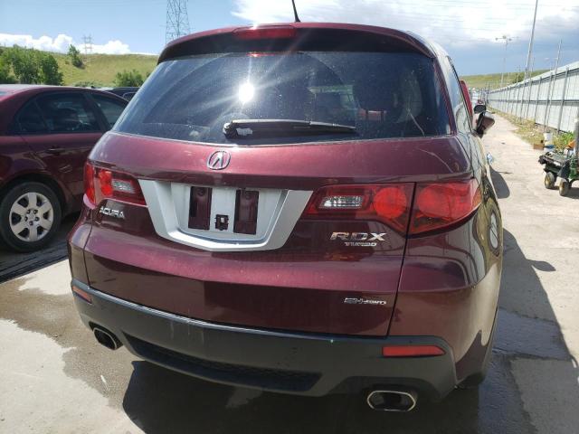 5J8TB1H25BA005700 - 2011 ACURA RDX BURGUNDY photo 6