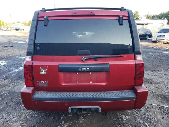 1J8HG48N86C210688 - 2006 JEEP COMMANDER 红色 照片 6