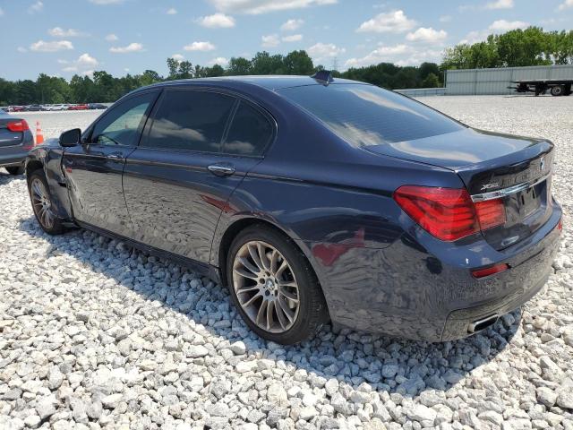 WBAYF4C57DD127372 - 2013 BMW 740 LXI BLUE photo 2