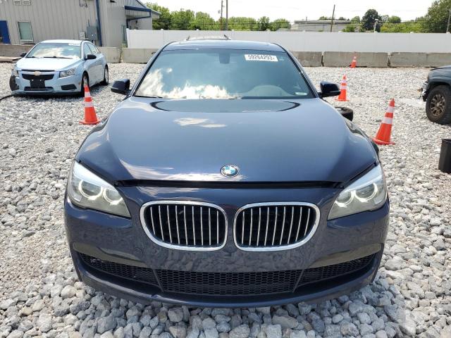 WBAYF4C57DD127372 - 2013 BMW 740 LXI BLUE photo 5