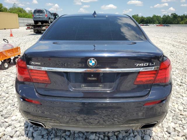 WBAYF4C57DD127372 - 2013 BMW 740 LXI BLUE photo 6