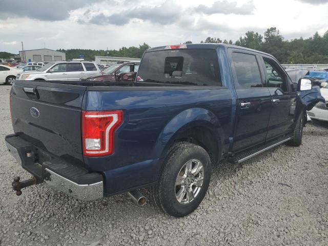 1FTEW1CF4HKC58225 - 2017 FORD F150 SUPERCREW BLUE photo 3