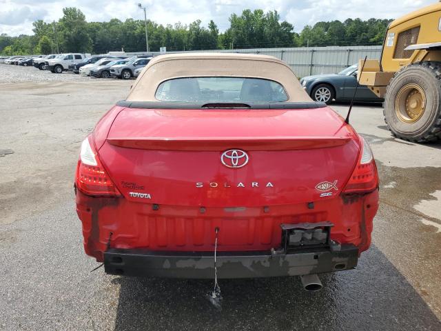 4T1FA38P68U150057 - 2008 TOYOTA CAMRY SOLA SE RED photo 6