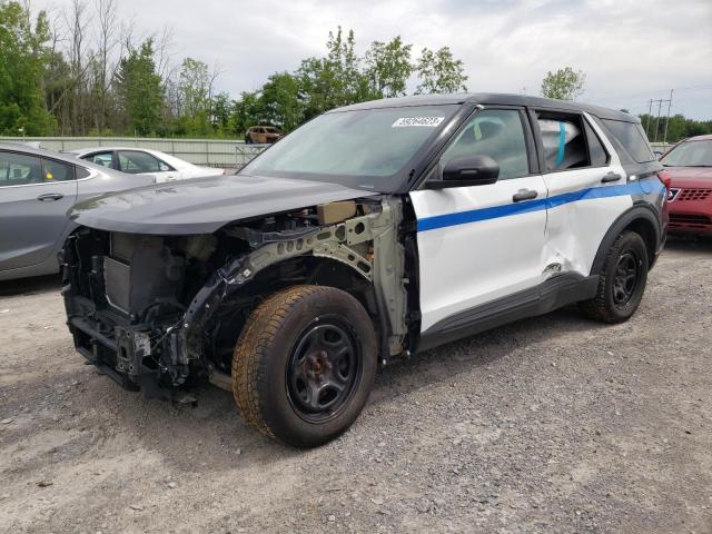 1FM5K8AB3LGC49172 - 2020 FORD EXPLORER POLICE INTERCEPTOR BLACK photo 1