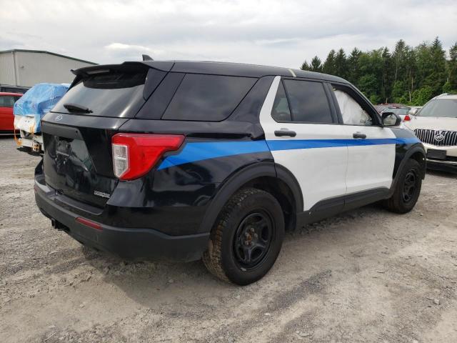 1FM5K8AB3LGC49172 - 2020 FORD EXPLORER POLICE INTERCEPTOR BLACK photo 3