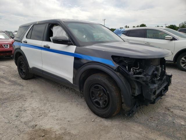 1FM5K8AB3LGC49172 - 2020 FORD EXPLORER POLICE INTERCEPTOR BLACK photo 4