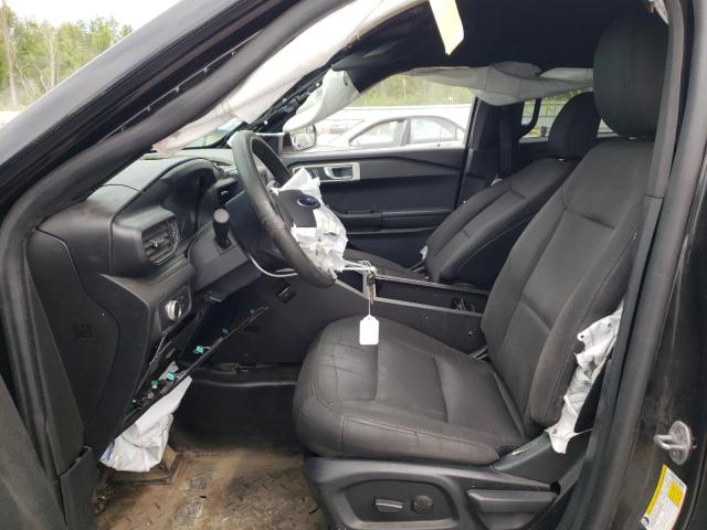 1FM5K8AB3LGC49172 - 2020 FORD EXPLORER POLICE INTERCEPTOR BLACK photo 7
