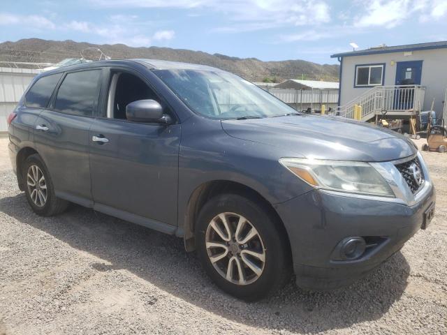 5N1AR2MN1DC611389 - 2013 NISSAN PATHFINDER S GRAY photo 4
