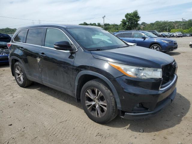 5TDJKRFH9ES022695 - 2014 TOYOTA HIGHLANDER XLE Qara foto 4