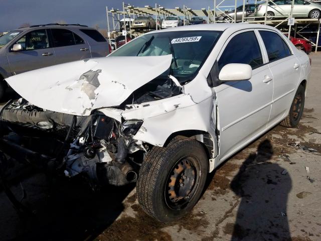 JTDBL40E799080358 - 2009 TOYOTA COROLLA BASE  photo 2