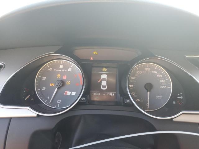 WAUVVAFRXBA032094 - 2011 AUDI S5 PRESTIGE 白色 照片 9