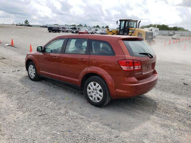 3C4PDCAB9ET119504 - 2014 DODGE JOURNEY SE RED photo 2