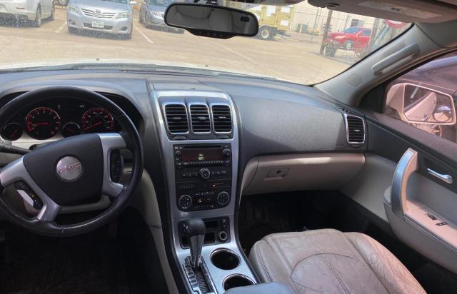 1GKER23787J124381 - 2007 GMC ACADIA SLT-1 WHITE photo 9