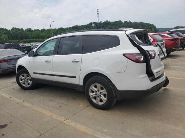 1GNKRFED3HJ144989 - 2017 CHEVROLET TRAVERSE LS WHITE photo 2