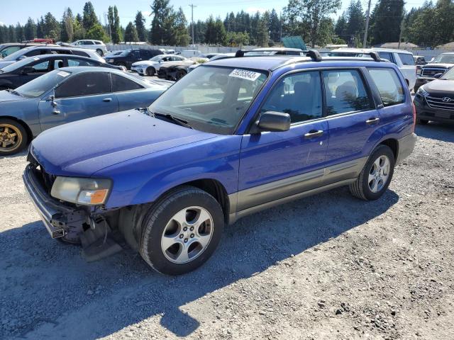 JF1SG65664H718427 - 2004 SUBARU FORESTER 2.5XS Կապույտ լուսանկար 1