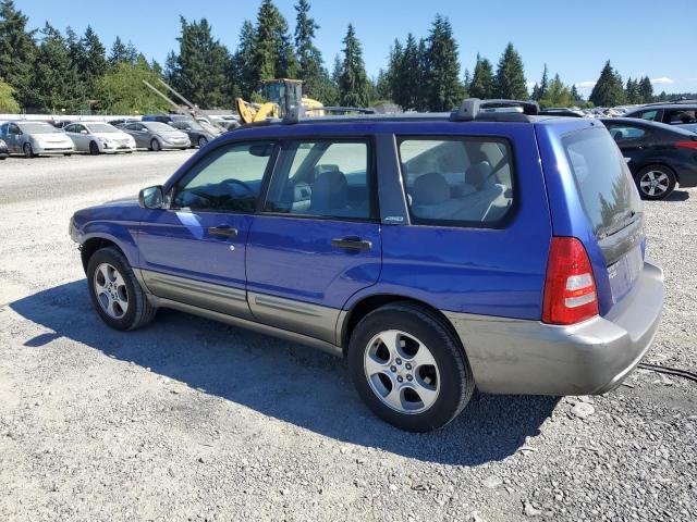 JF1SG65664H718427 - 2004 SUBARU FORESTER 2.5XS Կապույտ լուսանկար 2