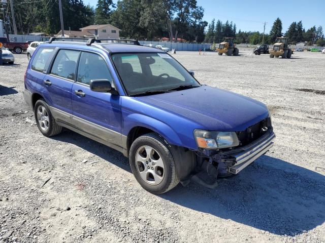 JF1SG65664H718427 - 2004 SUBARU FORESTER 2.5XS Կապույտ լուսանկար 4