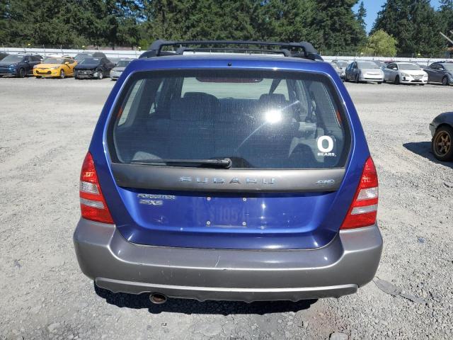 JF1SG65664H718427 - 2004 SUBARU FORESTER 2.5XS Կապույտ լուսանկար 6