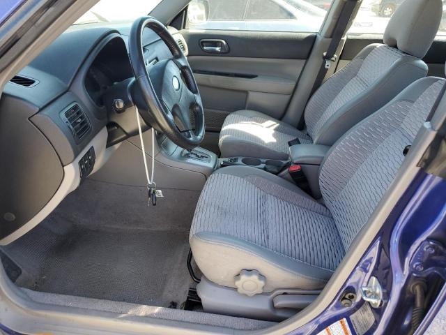 JF1SG65664H718427 - 2004 SUBARU FORESTER 2.5XS Կապույտ լուսանկար 7