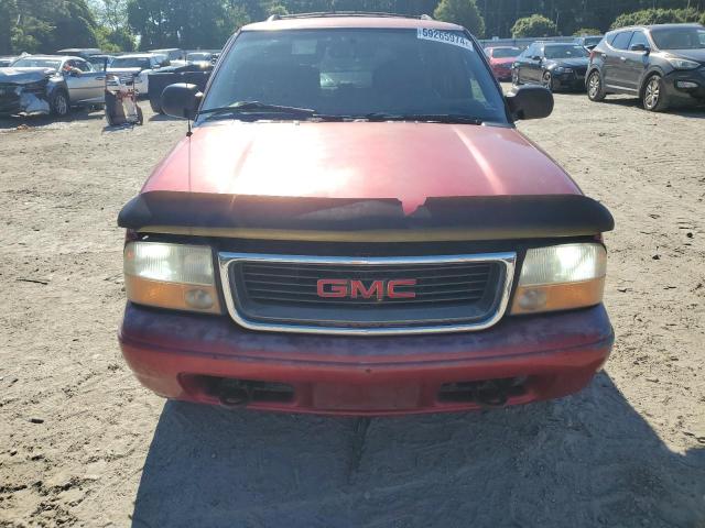 1GKDT13W912148723 - 2001 GMC JIMMY Qırmızı foto 5