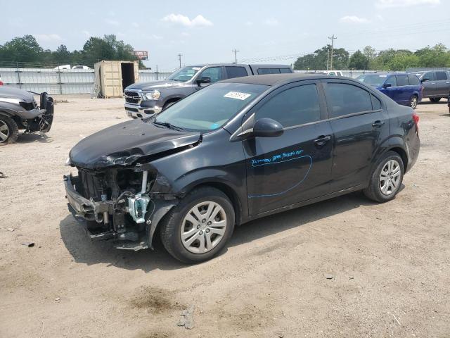 1G1JB5SH6H4134023 - 2017 CHEVROLET SONIC LS BLACK photo 1