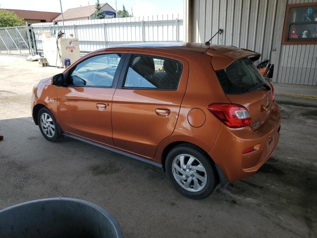 ML32A4HJXHH013025 - 2017 MITSUBISHI MIRAGE SE ORANGE photo 2