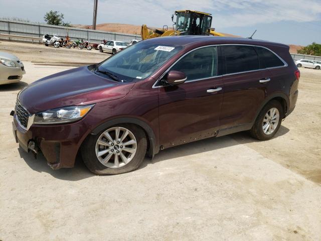 5XYPG4A31LG653624 - 2020 KIA SORENTO L BURGUNDY photo 1