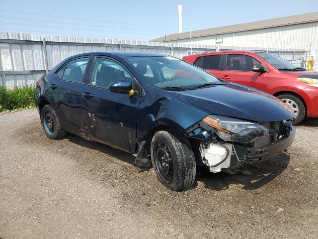 2T1BURHE7JC061449 - 2018 TOYOTA COROLLA L BLUE photo 4