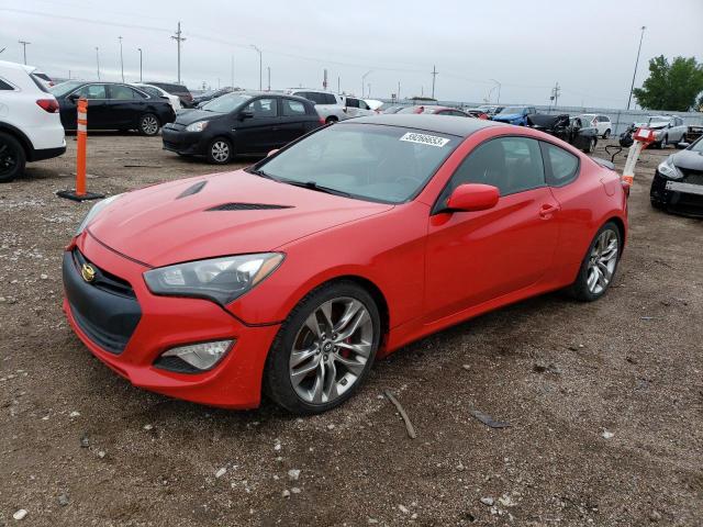 KMHHU6KJ7DU108318 - 2013 HYUNDAI GENESIS CO 3.8L RED photo 1