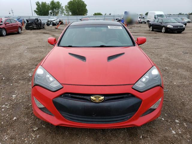 KMHHU6KJ7DU108318 - 2013 HYUNDAI GENESIS CO 3.8L RED photo 5