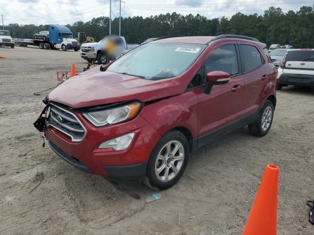 MAJ3S2GE5KC293311 - 2019 FORD ECOSPORT SE წითელი ფოტო 1