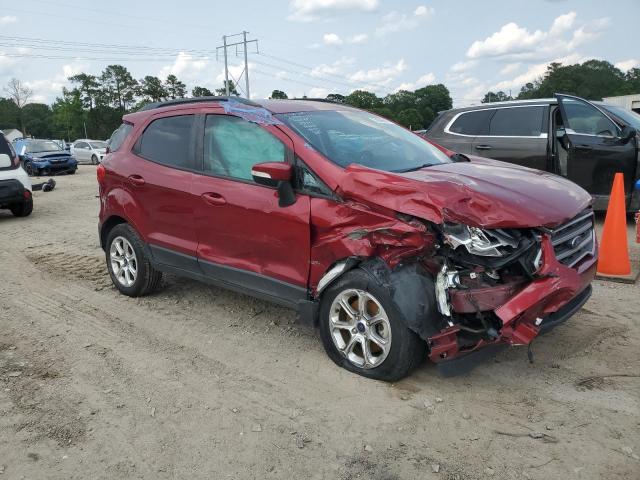 MAJ3S2GE5KC293311 - 2019 FORD ECOSPORT SE წითელი ფოტო 4