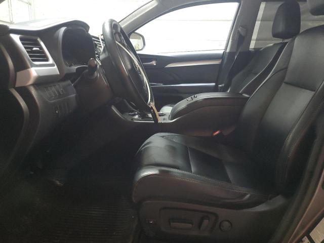 5TDJKRFH3GS321571 - 2016 TOYOTA HIGHLANDER XLE GRAY photo 7