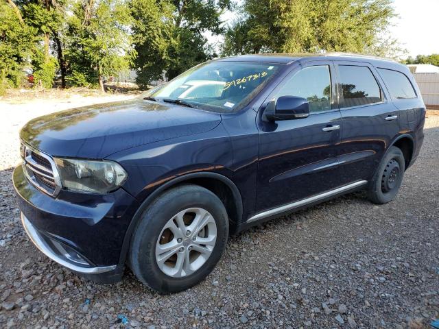 1C4RDJDG7DC700854 - 2013 DODGE DURANGO CREW BLUE photo 1