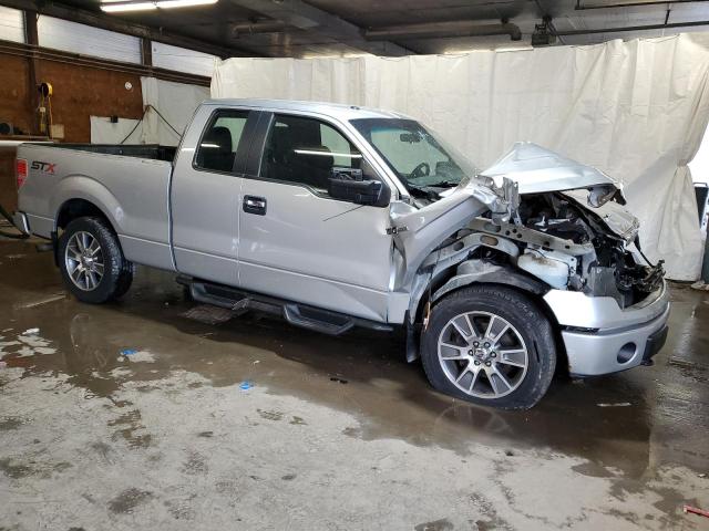 1FTFX1EFXEFB15721 - 2014 FORD F150 SUPER CAB SILVER photo 4