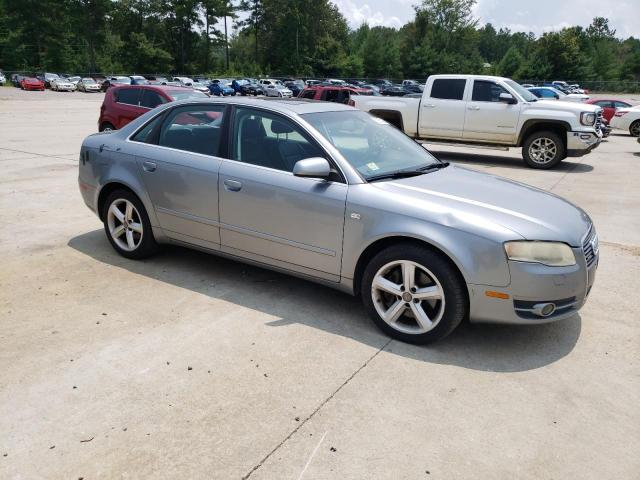 WAUDH78EX7A033754 - 2007 AUDI A4 3.2 QUATTRO GRAY photo 4