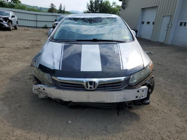 2HGFB2F95CH595337 - 2012 HONDA CIVIC EXL 银色 照片 5