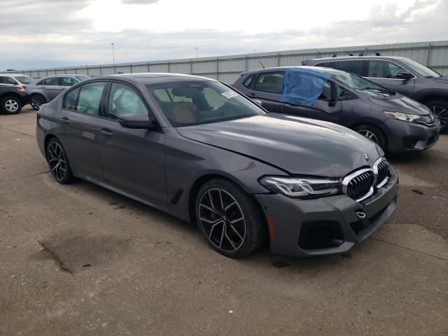 WBA73BJ00MWX13206 - 2021 BMW 540 XI GRAY photo 4