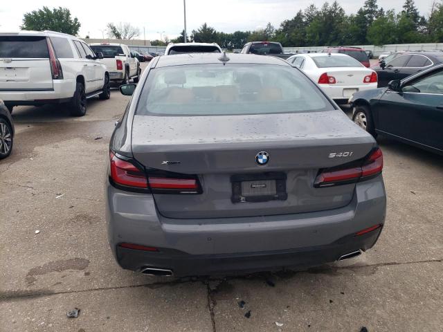 WBA73BJ00MWX13206 - 2021 BMW 540 XI GRAY photo 6