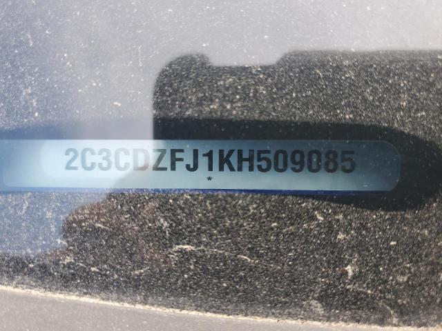 2C3CDZFJ1KH509085 - 2019 DODGE CHALLENGER R/T SCAT PACK BLUE photo 12