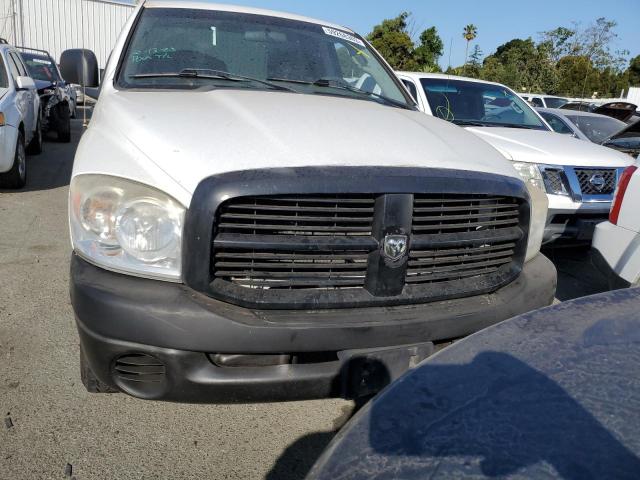 1D7HA16K28J203529 - 2008 DODGE RAM 1500 ST WHITE photo 5