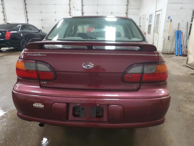 1G1ND52J016276845 - 2001 CHEVROLET MALIBU BURGUNDY photo 6