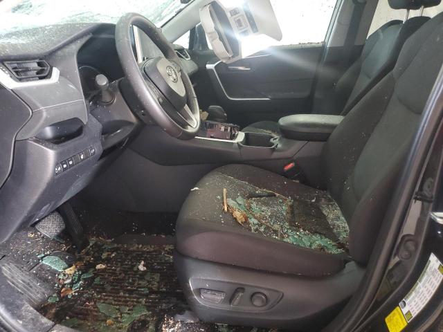 2T3P1RFV4RW471256 - 2024 TOYOTA RAV4 XLE BLACK photo 7