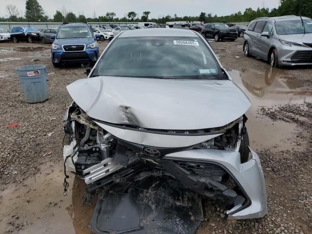 JTND4MBE4N3184270 - 2022 TOYOTA COROLLA SE SILVER photo 5