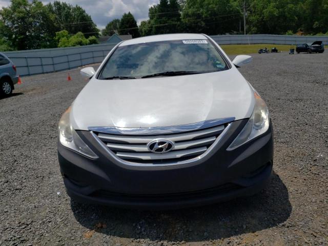 5NPEB4AC9EH837744 - 2014 HYUNDAI SONATA GLS WHITE photo 5