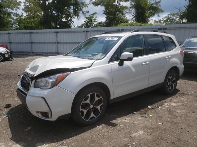 JF2SJGPCXEH553327 - 2014 SUBARU FORESTER 2.0XT TOURING WHITE photo 1